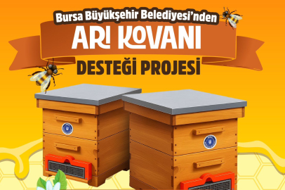 BURSA BÜYÜKŞEHİR BELEDİYESİ ARICILARI UNUTMADI