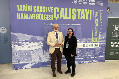 Gemlik'li Uzman Sanat Tarihçimiz Gizem Yumru "Tarihi Çarşı ve Hanlar Bölgesi Çalıştayı"na katıldı.