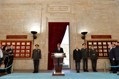 K. K. T. C CUMHURBAŞKANI TUFAN ERHÜRMAN TÜRKİYE TEMASLARI BAŞLADI