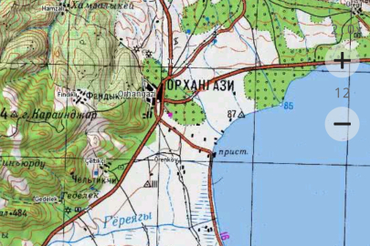 Alman Haritacı Richard Kiepert’in Haritalarında Orhangazi