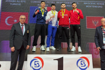 Bursa Büyükşehirli karateci Balkan üçüncüsü oldu