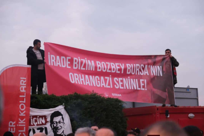 Bursa'da Seçmen İradesine sahip çıkıyor...