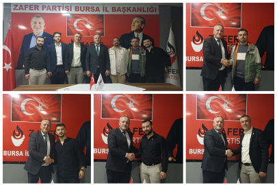 Bursa'da Zafer Partisi'ne katılımlar devam ediyor.
