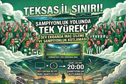 TEKSAS İL SINIRINDAN ŞAMPİYONLUK KUTLAMASI