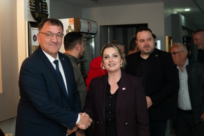 Chp Orhangazi İlçe Başkanı Berna İl'den hayırlı olsun ziyaretleri..