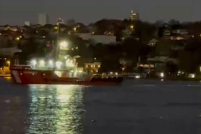 Yeniköy açıklarında karaya oturan “KAPPA” kurtarıldı