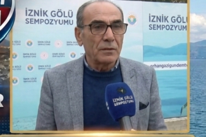ÇEVRECİ AKTİVİST İLHAN DÜZEN İZNİK GÖLÜ SEMPOZYUMU ETKİSİZDİR DEDİ.