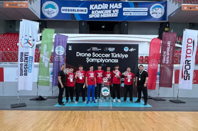 Kayseri'de Drone Soccer Türkiye Şampiyonası heyecanı