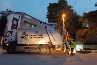 Orhangazi Belediyesinden Bayram Temizliği..