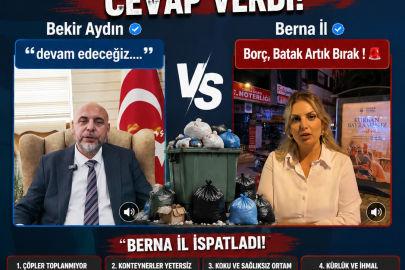 Bursa Orhangazi'de Bayram üzeri Çöp tartışmasında video ve fotoğraflar konuşuyor.