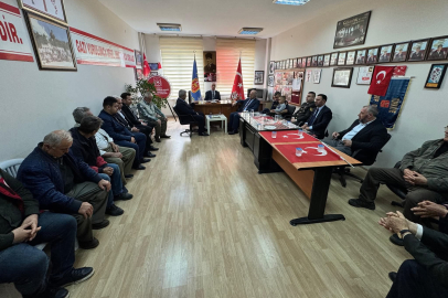 Orhangazi İlçe Protokolünden Gazi ve Şehit Aileleri derneğine Bayram ziyareti..