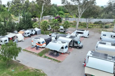 Konyaaltı Karavan Park’ta bayram yoğunluğu