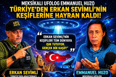 Ufo Hunter Erkan Sevimli Meksika'nın gündeminde...
