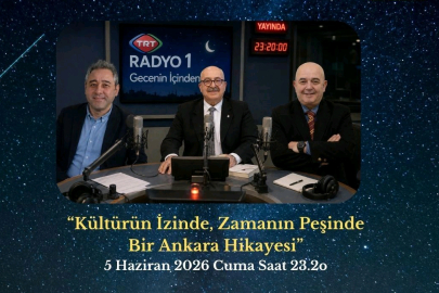 Hava Tarihi Araştırmacı Yazar TRT Radyo 1 Gecenin İçinden Programına konuk oluyor.