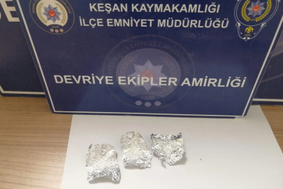 Keşan’da gece yarısı narkotik kıskacı