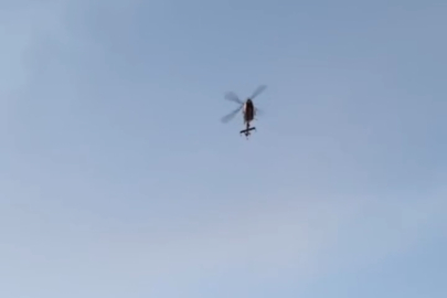 ORHANGAZİ'DE HELİKOPTER DESTEKLİ ŞAFAK OPERASYONU