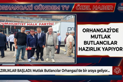 Orhangazi'de Mutlak Butlan Ekibi hazırlık yapıyor...