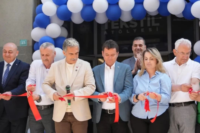 Gemlik’te Kadın İstihdamına Büyük Katkı: Tekstil Atölyesi Açıldı
