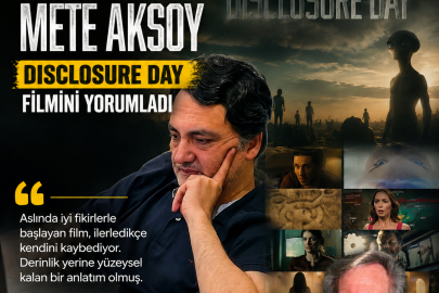 Ünlü Yazar Mete Aksoy; Dısclosure Day Steven Spielberg'in En kötü filmi olmuş.
